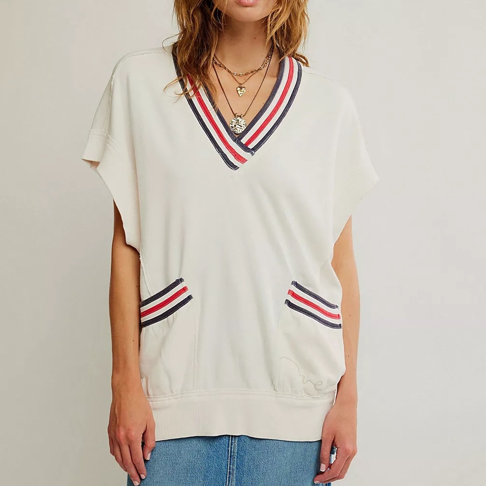 Free People Ivy Oversized Sweater Vest